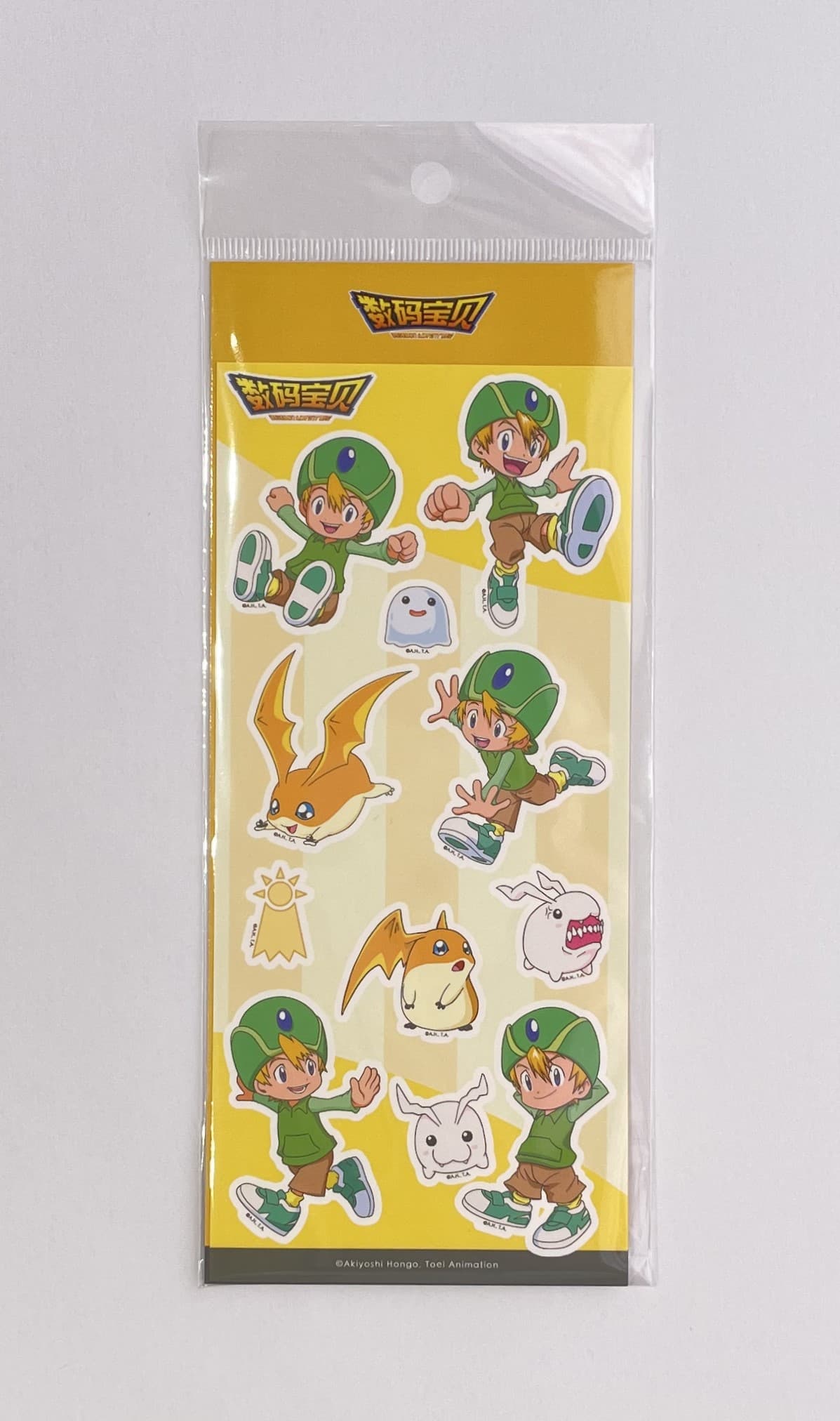 BADGE RIN (吧唧霖) 디지몬 어드벤처 BADGE RIN 꾸미기 스티커 리키