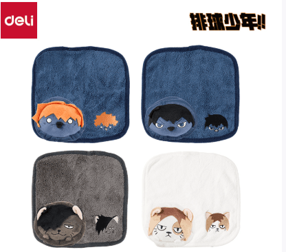 DELI 하이큐!! SN915 수건말이 누운 피규어 혼합