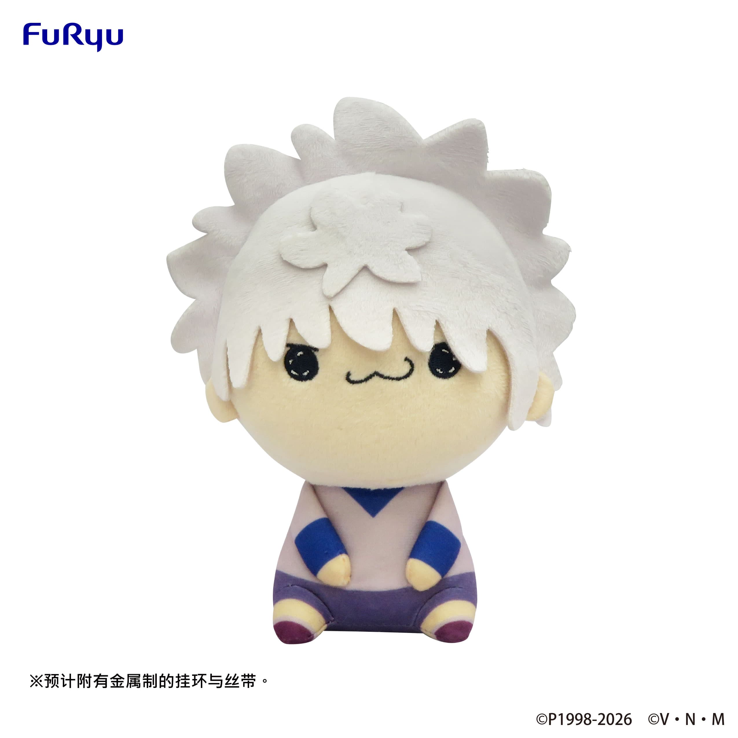 *중국출발/관세미포함/배송비미포함* 헌터x헌터 FURYU MOCHIPICO 봉제인형 - 키르아 조르딕