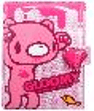 GLOOMY 글루미 グルーミー シールコレクトバインダー PINK