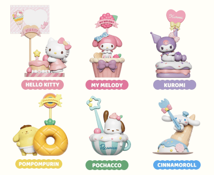 HollyBox 산리오 시리즈 메모 피규어