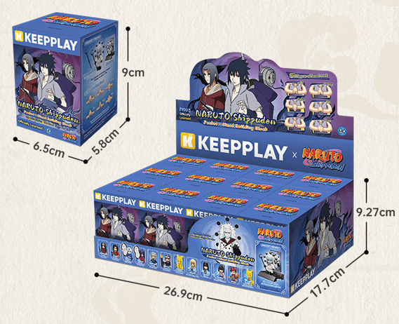 KEEPPLAY 나루토 랜덤피규어 시즌2 블라인드박스