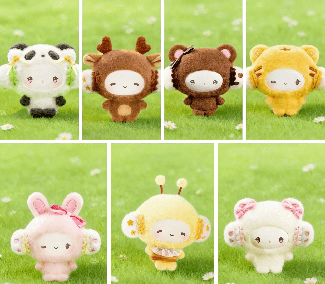 TOPTOY 코기뮹 Magical Forest 시리즈 플러시 펜던트 블라인드박스