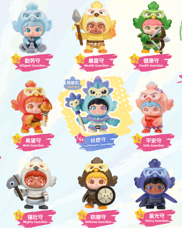 TOPTOY Mochi Coo Coo Guardians 시리즈 블라인드박스