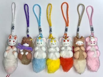 TOYCLUB 유수언 손안의 정령 시리즈 복합 봉제 키링 블라인드박스