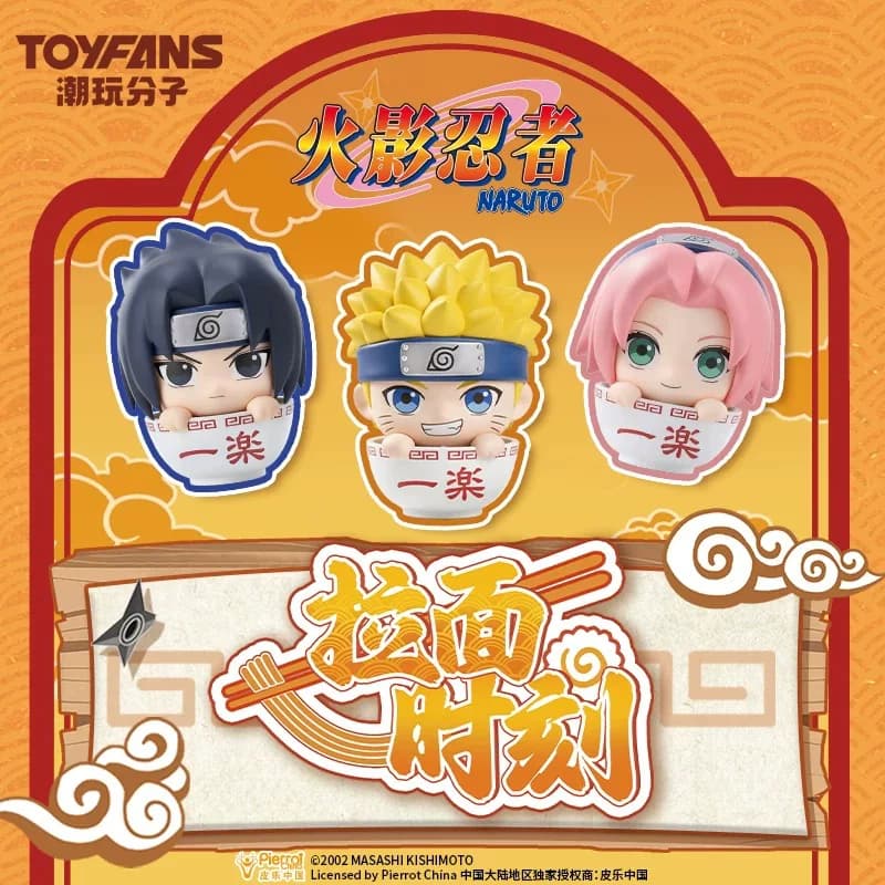 TOYFANZ 나루토 라멘 모먼츠 시리즈 미니 피규어 블라인드박스