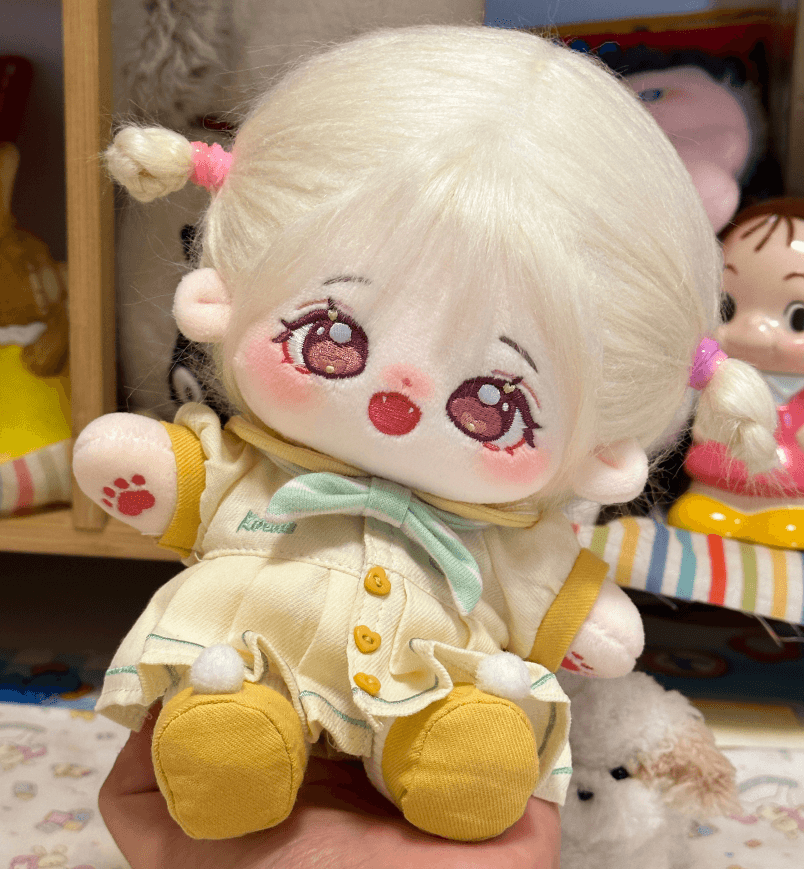 WADOLL 20cm 기본 코튼돌 싱티엔얼 골격 있음